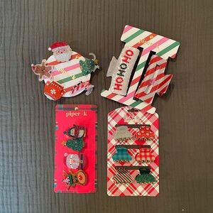 Piper K Holiday Hair Clips Set 17 hair clips